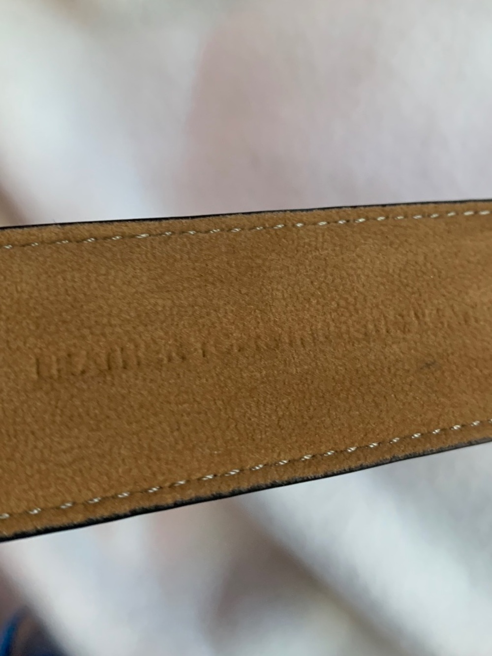 Cole Haan Black Leather Belt - Picture 9 of 9